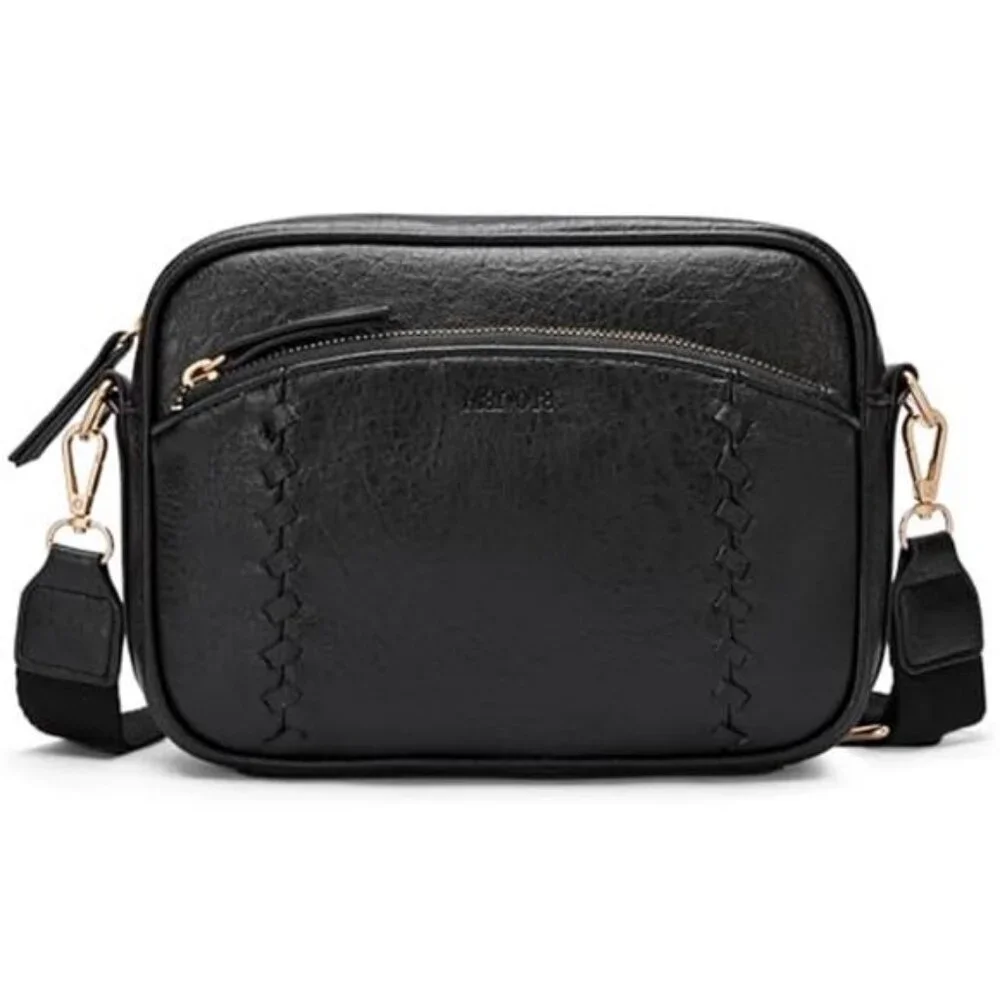 Crossbody Bags Women Soft Vegan Leather Shoulder Handbags 9 x 2.76 x 6.5 inches - Picture 1 of 6